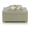 John Richard Decor Silver Coil Box