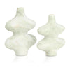 John Richard Decor Echoed Marble Vases, Set of 2