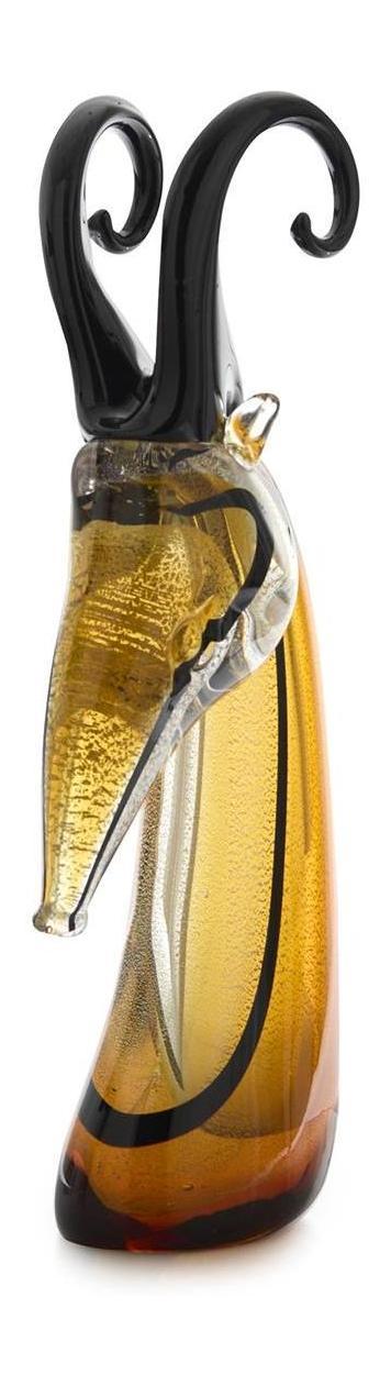 John Richard Decor Abstract Glass Antelope Sculpture