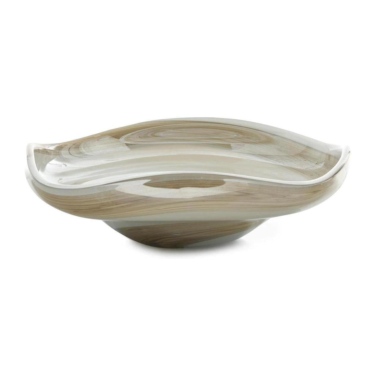 John Richard Decor Mocha Swirl Bowl