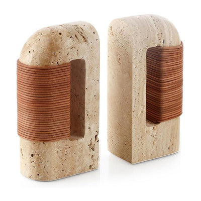 John Richard Decor Tibur Bookends, Set of 2