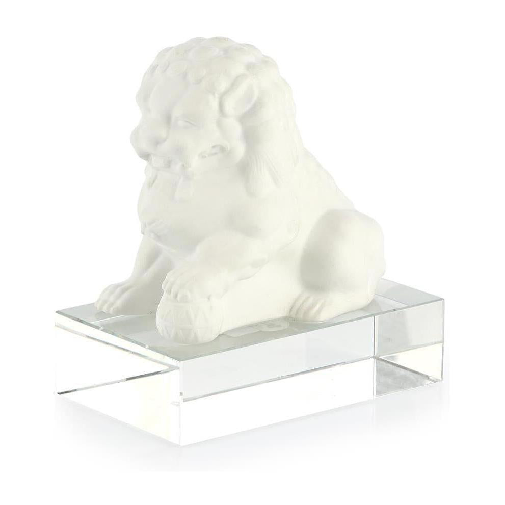 John Richard Decor Shishi Sculpture on Crystal II