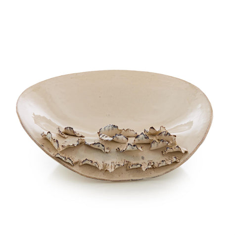 John Richard Porcelain Leaves Bowl