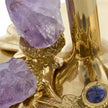 John Richard Amethyst Roots Candleholder