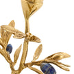 John Richard Brass Flora Candleholder