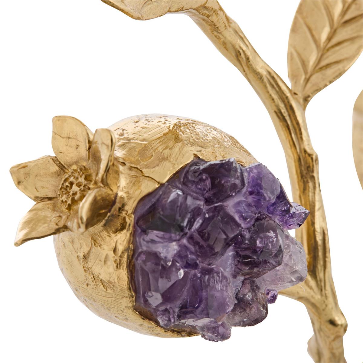 John Richard Amethyst Tree Serving Tray