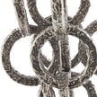 John Richard Iron Chain Sculpture on Marble