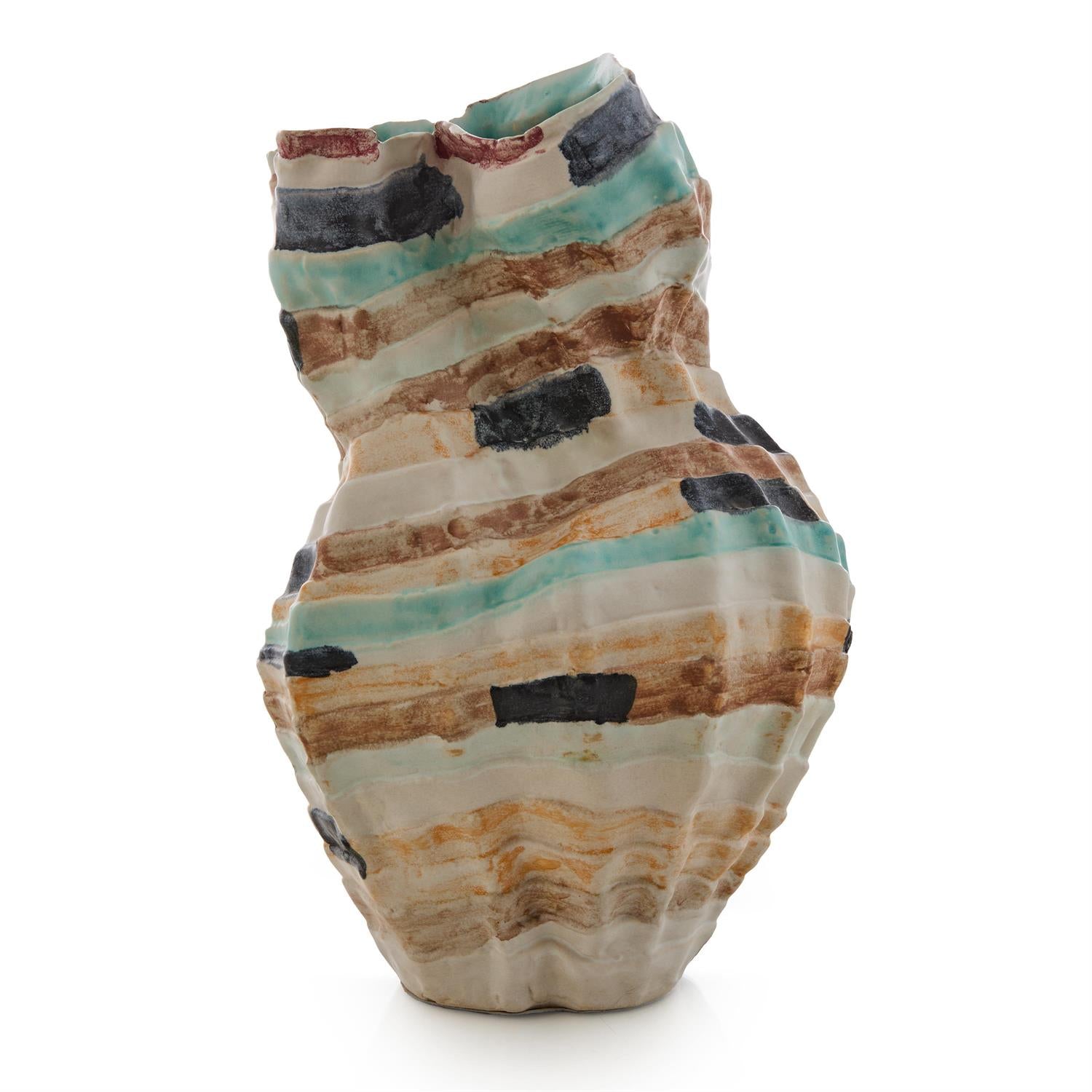 John Richard Chromatic Strata Vase