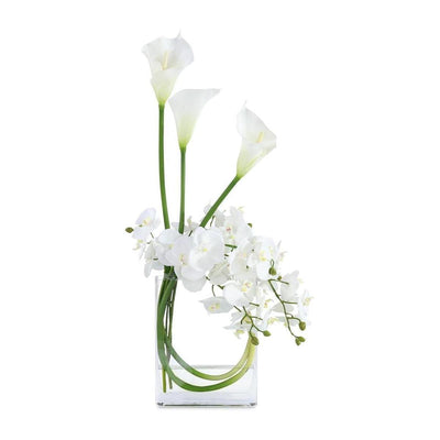 John Richard Decor Snow White Blooms