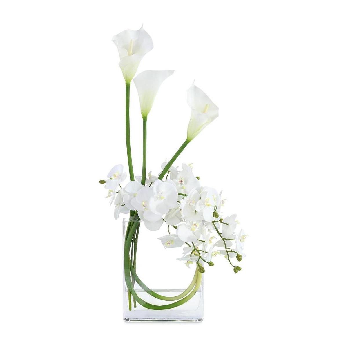 John Richard Decor Snow White Blooms