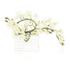 John Richard Decor Rock Crystal Orchids