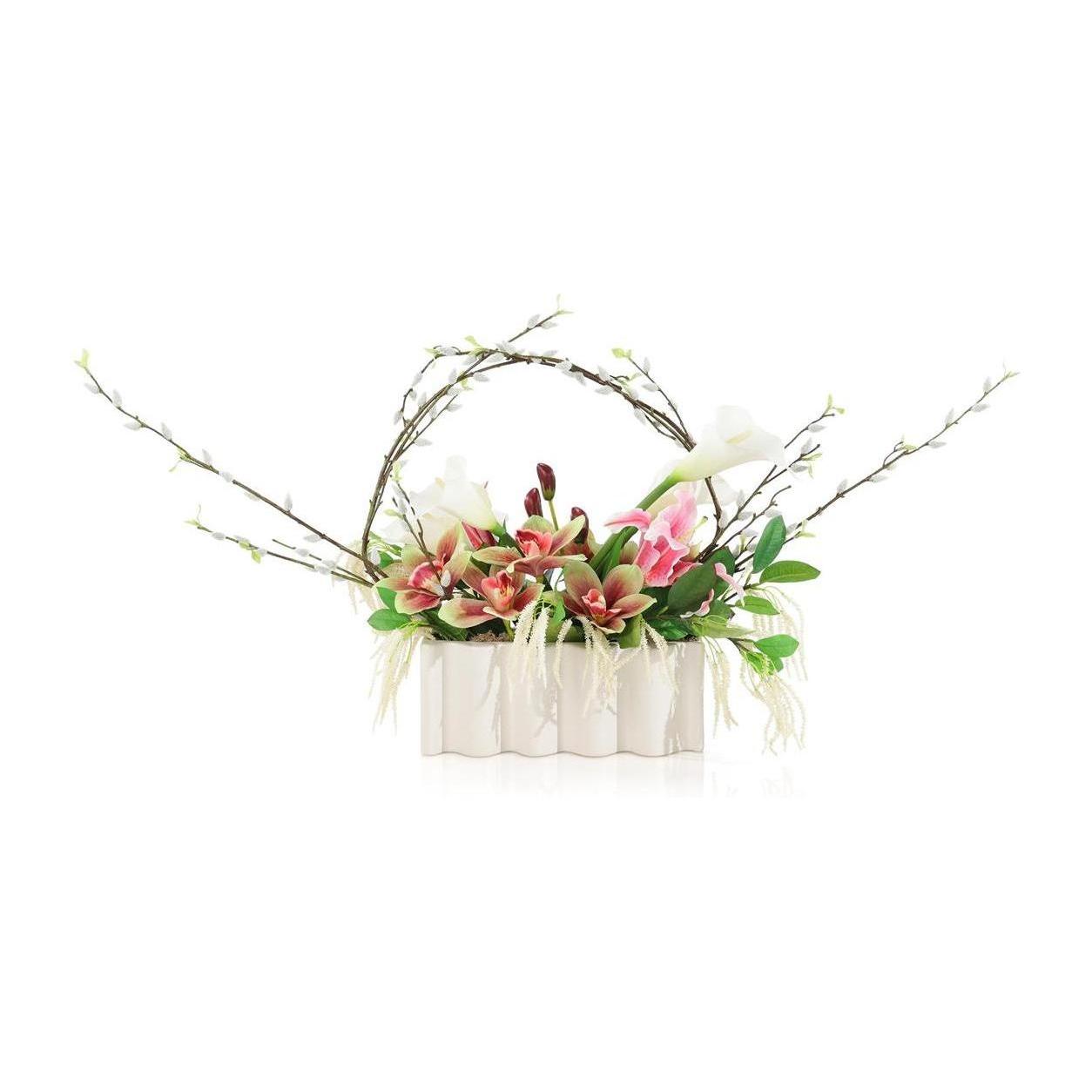John Richard Decor Willows and Lilies