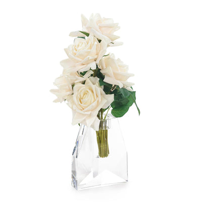 John Richard Crystal Rose Vase