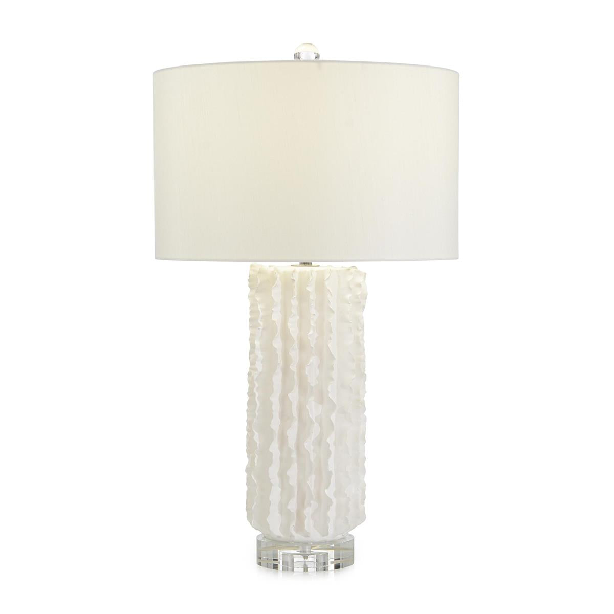 John Richard White Volante Table Lamp