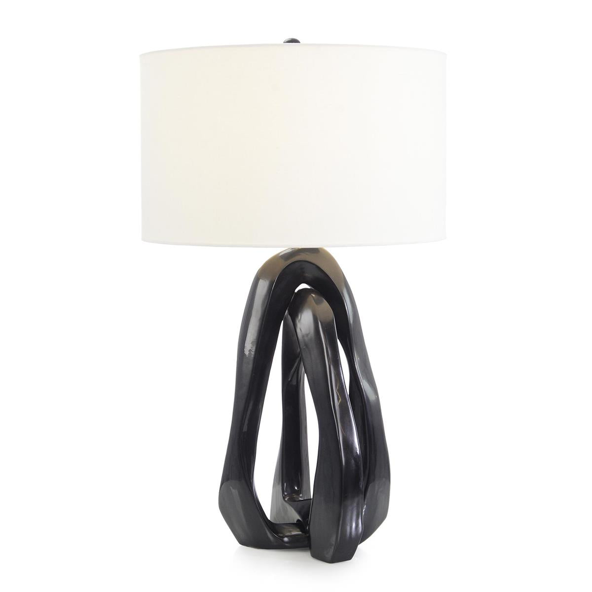 John Richard Black Terrene Table Lamp