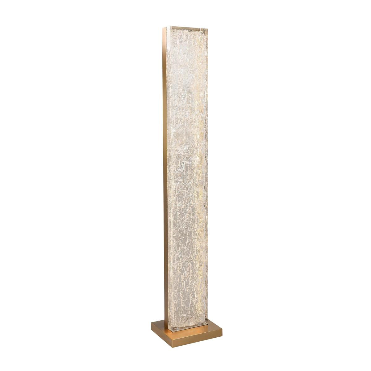 John Richard Boreal Floor Lamp, Brass