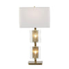 John Richard Gemelle Table Lamp, Brass