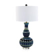 John Richard Genevieve Table Lamp, Blue