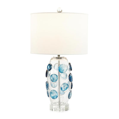 John Richard Cerulean Spots Table Lamp