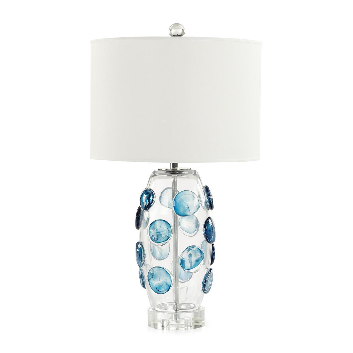John Richard Cerulean Spots Table Lamp