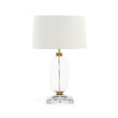 John Richard Sculpted Crystal Table Lamp