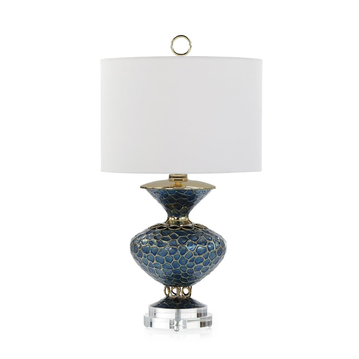 John Richard Demeter Table Lamp, Blue