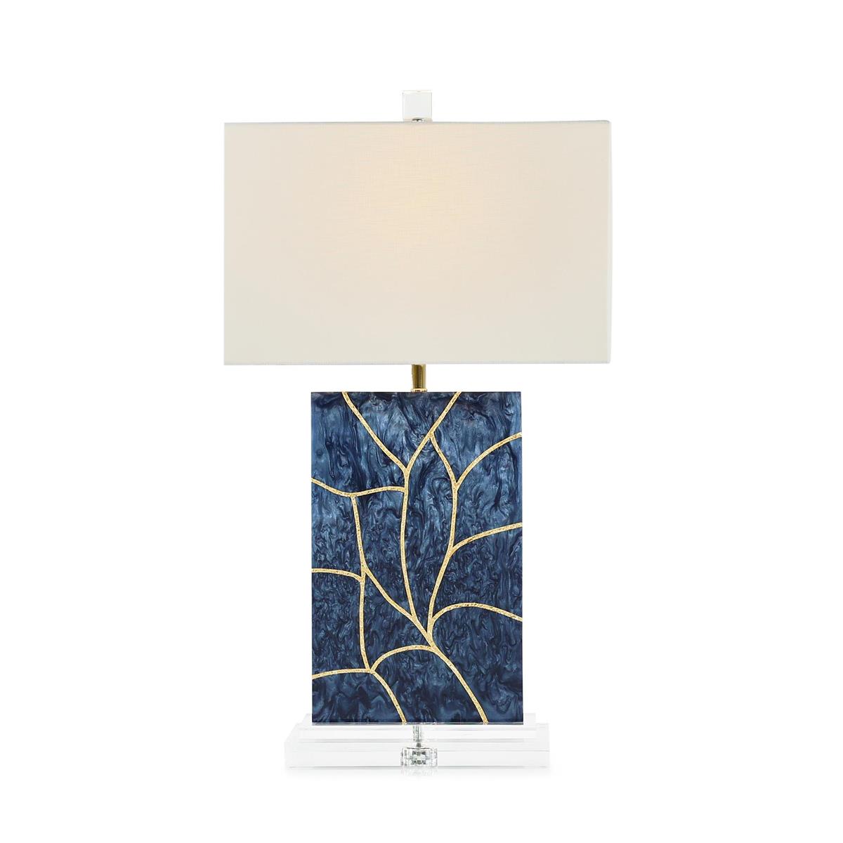 John Richard Astilla Table Lamp, Blue