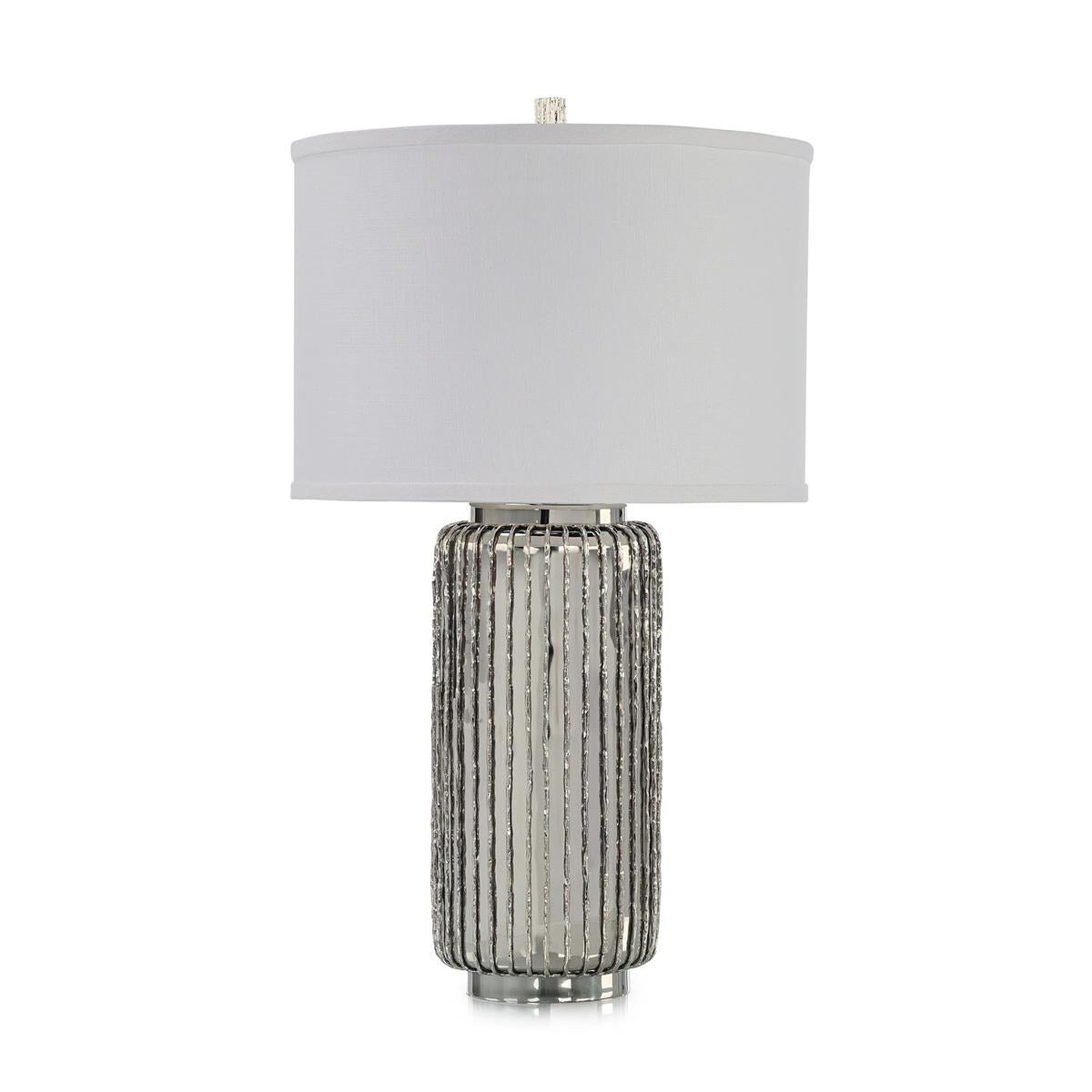John Richard Crista Table Lamp, Nickel