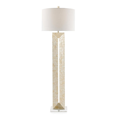 John Richard Nacre Floor Lamp