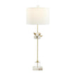 John Richard Sculpted Bloom Buffet Lamp