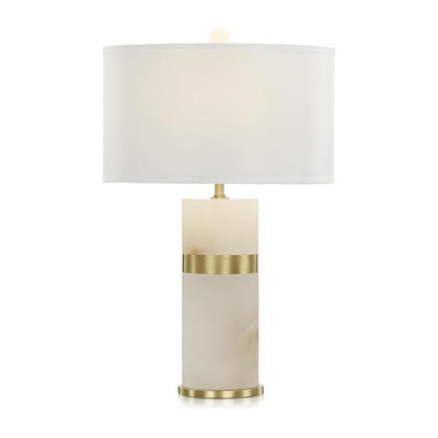 John Richard Alabaster Tower Table Lamp