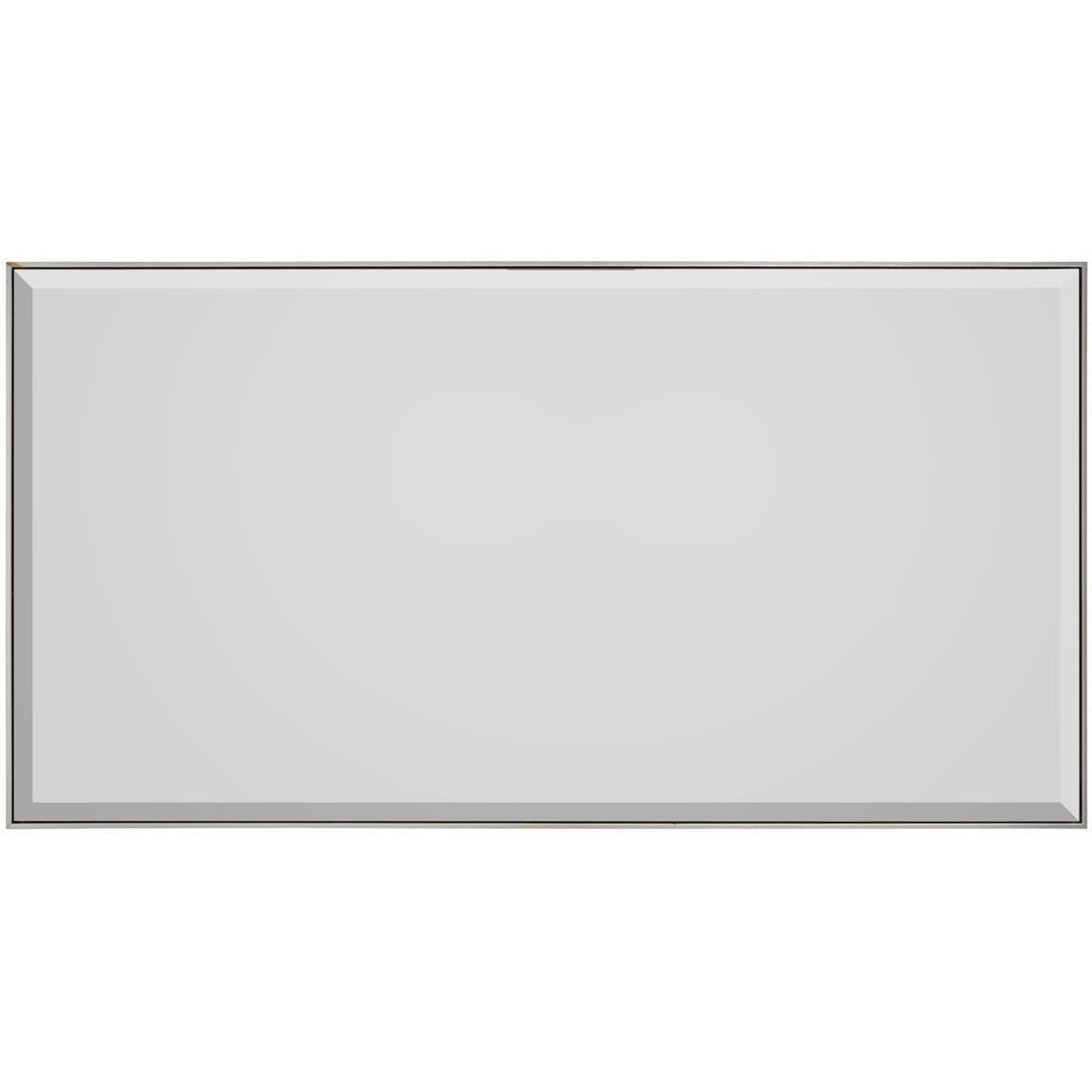 John Richard Silver Floater Frame With Bevel Mirror