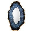 John Richard Dirillo Mirror, Tall Blue Agate