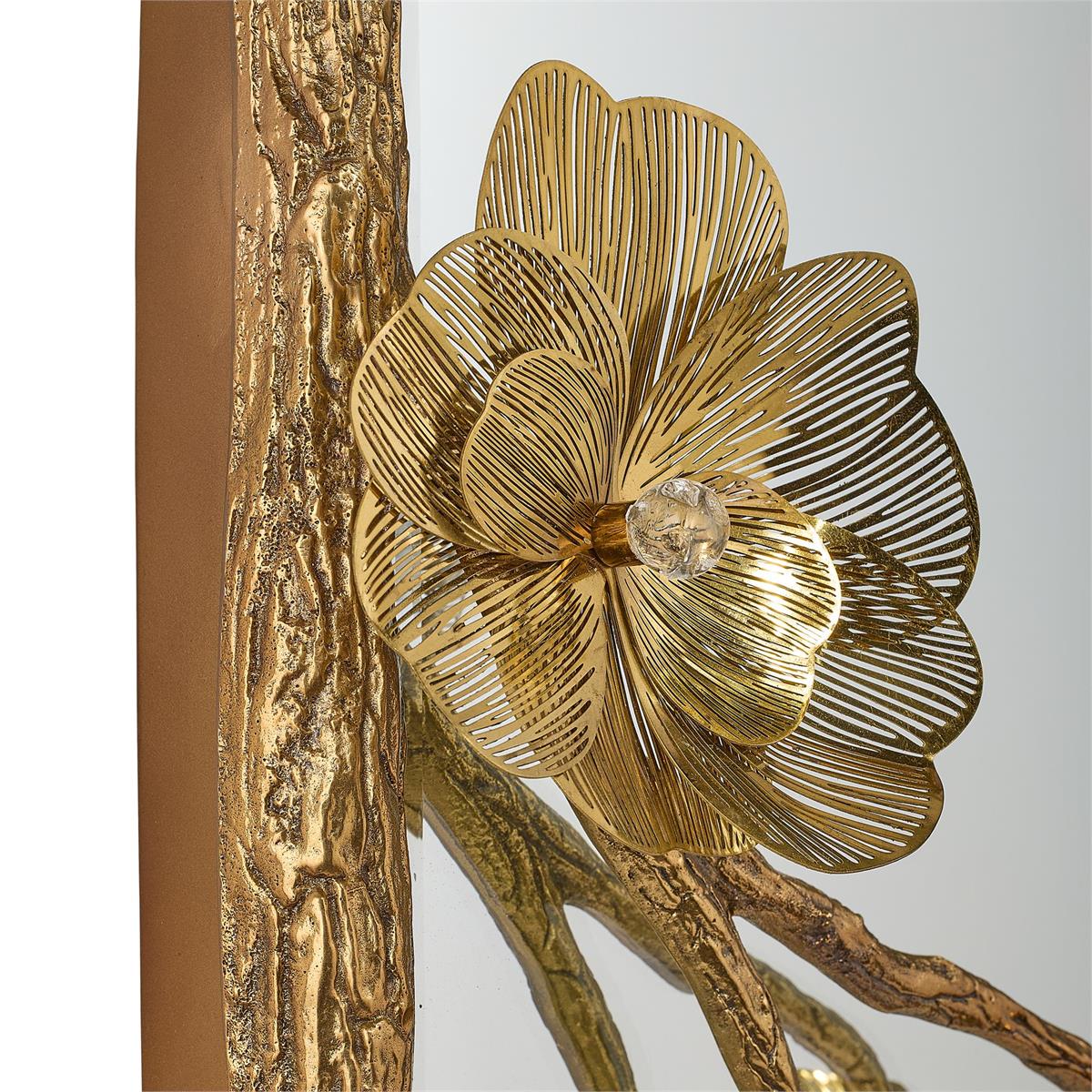 John Richard Golden Camellia Mirror