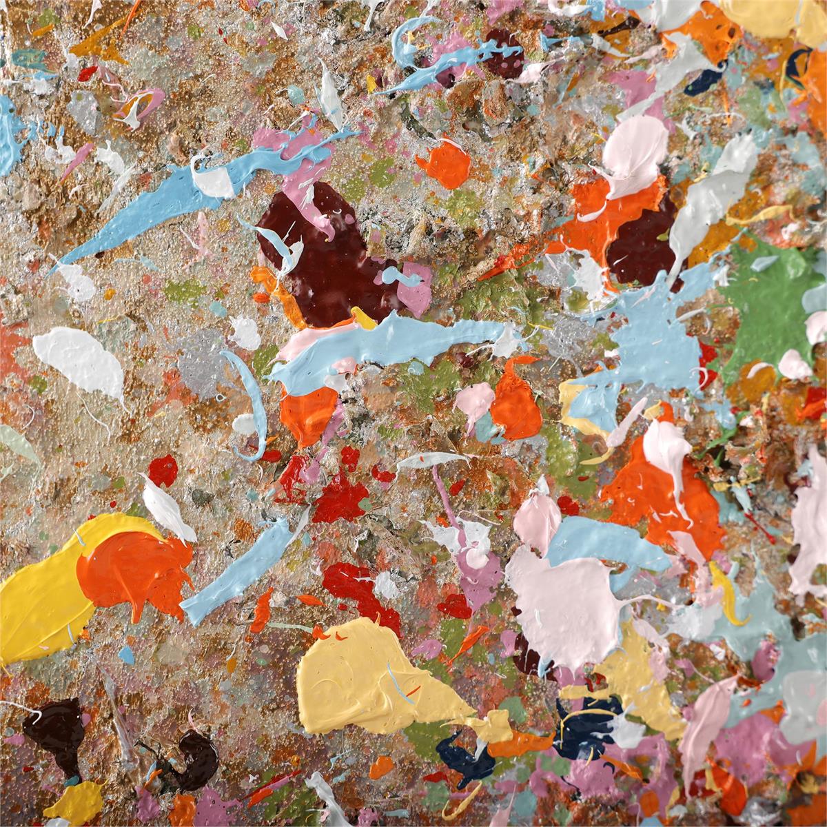 John Richard Teng Fei's Dancing Pigments II Wall Art