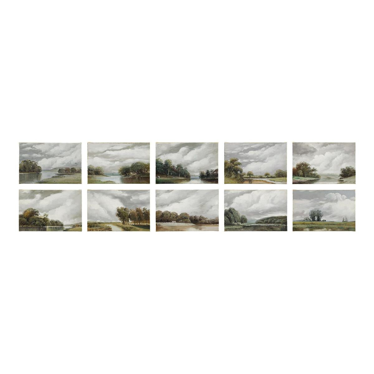 John Richard Tony Fey's Nature Walk, Set of 10 A-J Wall Art