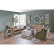 Essentials For Living Jade Slipcover Club Chair