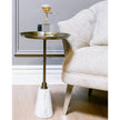 Lexington Accent Table Metal Top Floor Sample