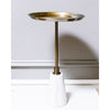 Lexington Accent Table Metal Top Floor Sample