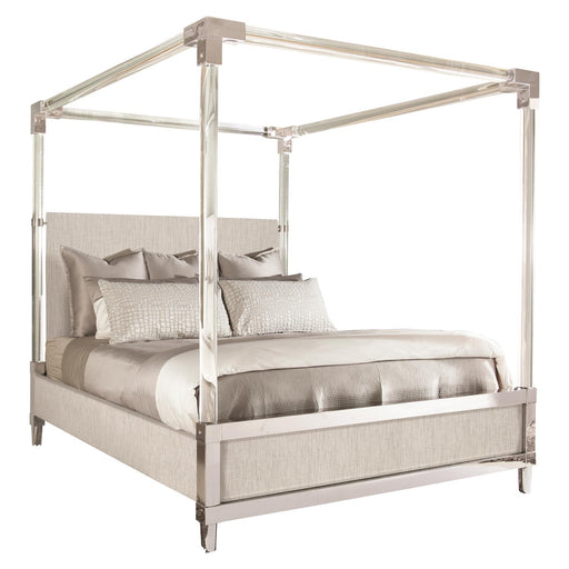 Bernhardt Interiors Rayleigh Fabric Canopy Bed - King