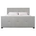 Bernhardt Interiors Derrick Tufted Bed with High Footboard