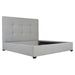 Bernhardt Interiors Derrick Tufted Bed with Low Footboard