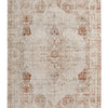 Feizy Kaia 39GKF Transitional Distressed in Tan/Ivory/Orange