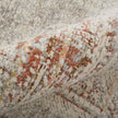 Feizy Kaia 39GKF Transitional Distressed in Tan/Ivory/Orange