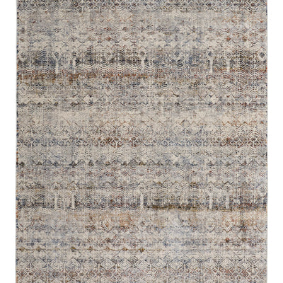 Feizy Kaia 39GLF Transitional Distressed in Tan/Ivory/Blue