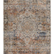 Feizy Kaia 39GMF Transitional Medallion in Tan/Orange/Blue