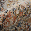 Feizy Kaia 39GMF Transitional Medallion in Tan/Orange/Blue