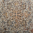Feizy Kaia 39GMF Transitional Medallion in Tan/Orange/Blue