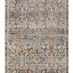Feizy Kaia 39GNF Transitional Damask in Tan/Blue/Orange