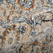 Feizy Kaia 39GNF Transitional Damask in Tan/Blue/Orange